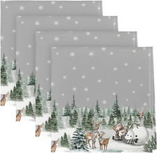 Schneeflocken Bäume