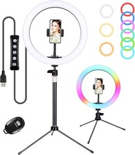 Zacro 10" RGB Ringlicht mit