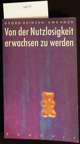Von der nutzlosigkeit - der,