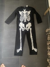 Halloweenkostüm,Kinder Kostüm,Skelett Kostüm,Verkleidung,Fasching,Karneval,gruse