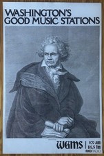 Vintage 1970s Poster Beethoven