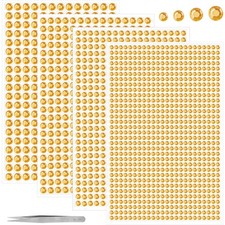 Selbstklebende Glitzersteine Set 1900 Stück Schmucksteine zum Aufkleben DIY