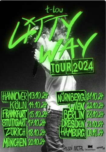 Tour plakat low litty way - tour, t-low