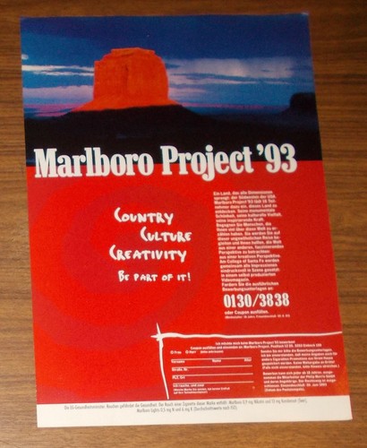 Seltene werbung marlboro - seltene,