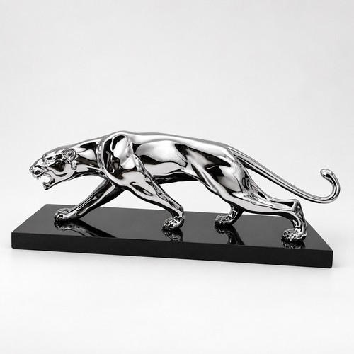 Panther bronzeskulptur nach - panther,