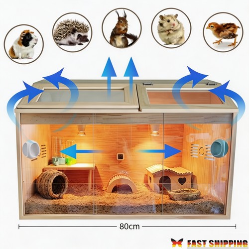Hamsterkäfig aus holz - hamsterkäfig,