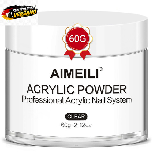 Acrylpulver klar 60g für - 60g,
