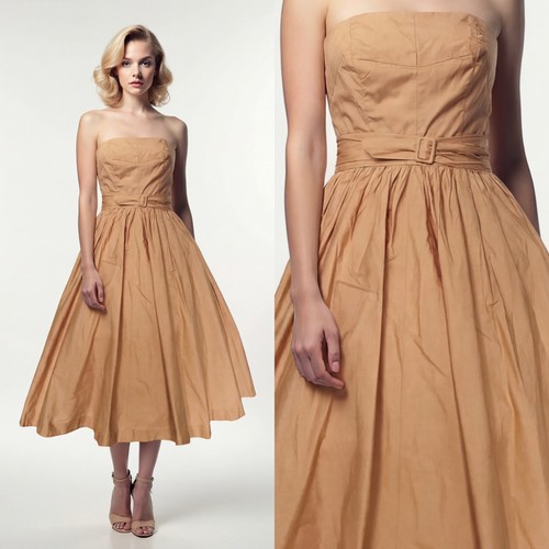 Vintage 50er jahre baumwolle - 50er,