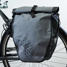 Fahrradtasche Trekking grau für Gepäckträger 25 liter