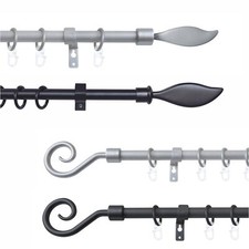 Gardinenstange-Vorhangstange