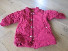 Steiff Wintermantel ohne Kapuze, pink, Gr. 86, gebraucht