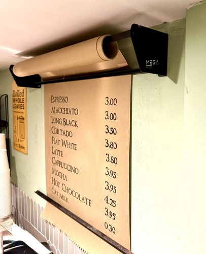 Braun papier rollenspender - papier,