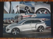 2005 EDAG Rinspeed Porsche Cayenne Chopster Prospekt brochure n 911 Cayman