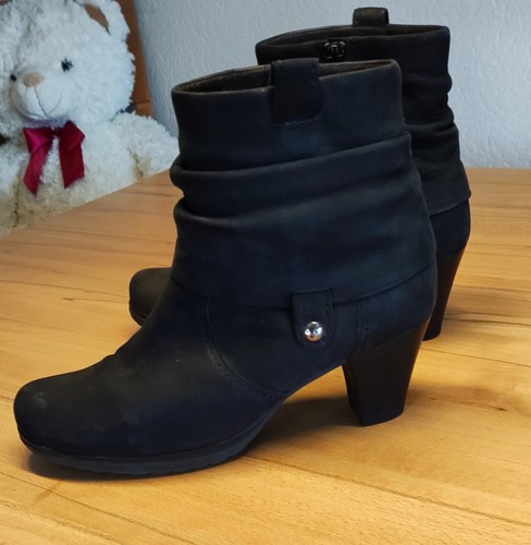 Damen stiefeletten schwarz - in,