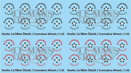 Decals felgen cromodora - decals,