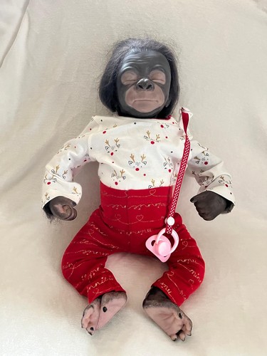 Reborn baby gorilla pearl - reborn,