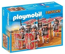 Playmobil  5393 Römer Angriffstrupp 6 Legionären mit Waffen und Schilden Neu !