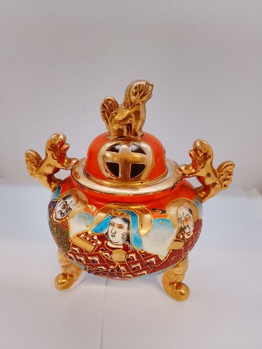 Vintage satsuma rauchverzehrer - vintage,