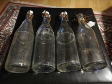 4 uralte Flaschen -