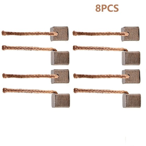 6x6x10mm 8stk bronzekohlen - 8stk,