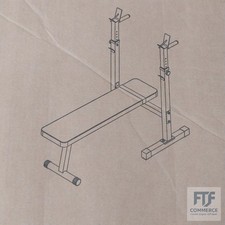 WINNOW Verstellbare Hantelbank mit Dip-Station Klappbare Schwerlast Gewichtheben