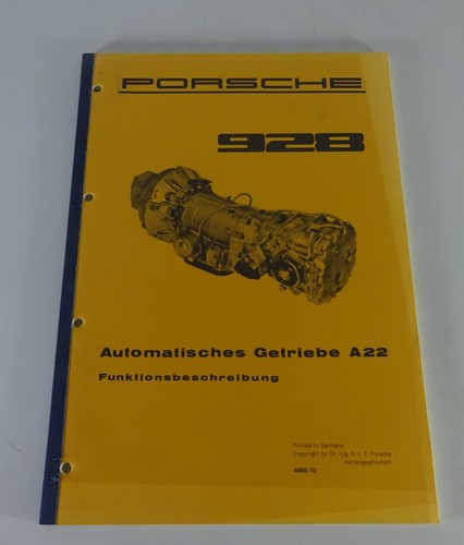 Werkstatthandbuch porsche 928 - porsche,
