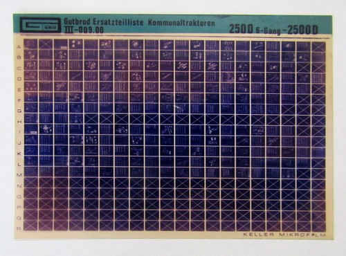 Gutbrod kommunaltraktoren 2500 - gutbrod,