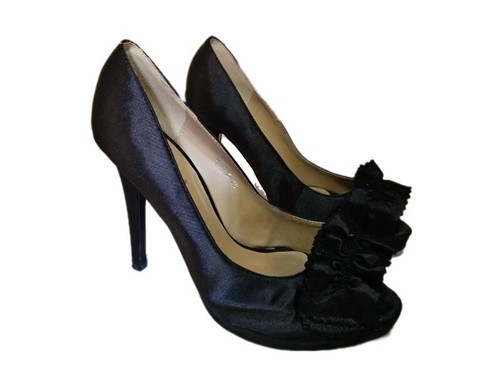 Pumps satin high heels - -,