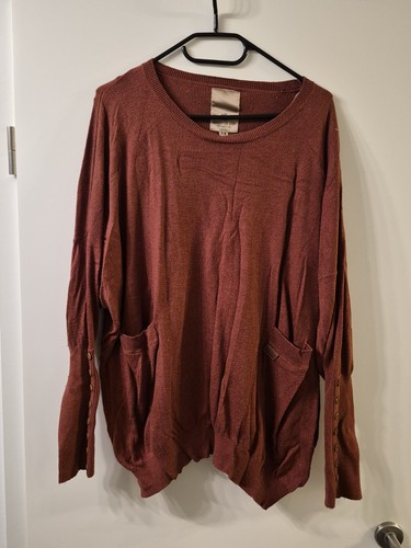 Khujo pullover rostbraun - khujo,