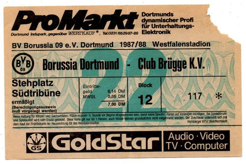 Ticket borussia dortmund - ec,