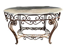 Antiker Gartentisch Vier