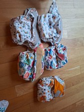 6 Stoffwindeln Baby all in one