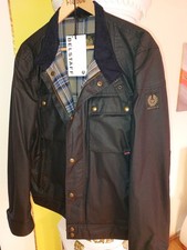 Belstaff " RACEMASTER" 1981 / schwarz / Gr. 60 / neu / + 1 Dose Wax /