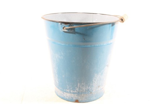 Alter eimer liter emaille - eimer,