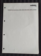 #MEX 103 Märklin Explosionszeichnung/Ersatzteilliste original 3329, 3528, 3628..