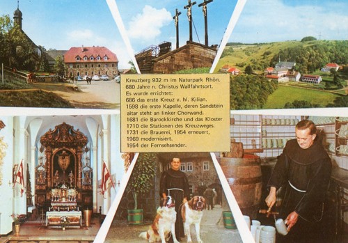 Ansichtskarte kloster - ansichtskarte,