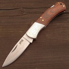 HERBERTZ Damast Optik Zweihandmesser - Taschenmesser - Klappmesser 5,9 cm  55066