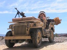 PLAYMOBIL CUSTOM JEEP WILLYS+ SUBFICIAL SAS REF-001