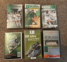 6x Borussia Mönchengladbach CLASSIC VHS Videokassetten