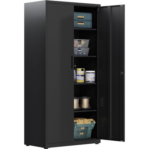 Aktenschrank ebenen stahl - aktenschrank, 5