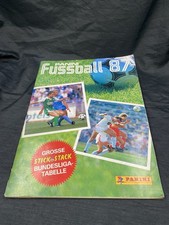 Panini Sammelalbum Fußball 87 vollständig Klebebilder Vintage