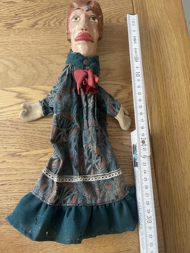Alte handpuppe holzkopf - alte,