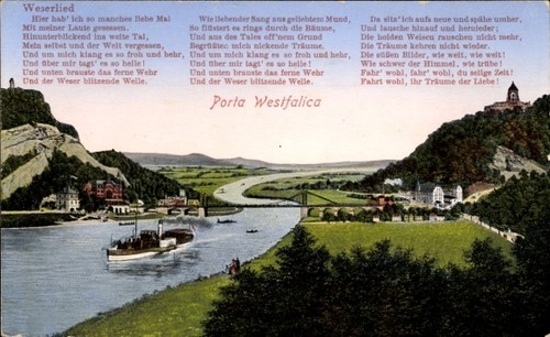 Porta westfalica in - porta,