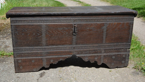Truhe eiche westfalen jhdt - 18.jhdt,