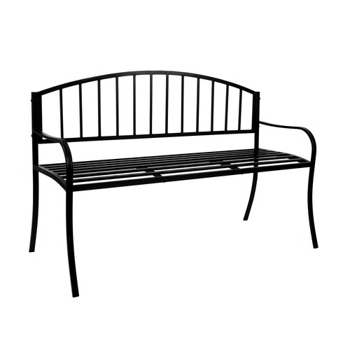 Fixkraft metall gartenbank mit - gartenbank,