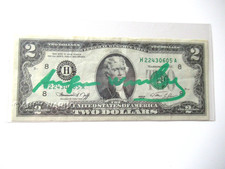 a) ANDY WARHOL: Echte 2 US$