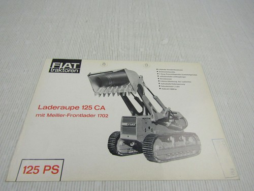 Prospekt fiat 125 laderaupe - fiat,