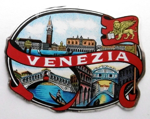 Souvenir aufkleber venezia - souvenir-aufkleber,