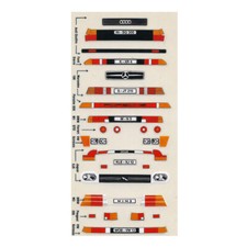Carrera servo 140 decals - carrera,