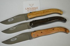 Laguiole en Aubrac Jagdmesser 12cm Frankreich Griffe aus verschiedenen Holzarten